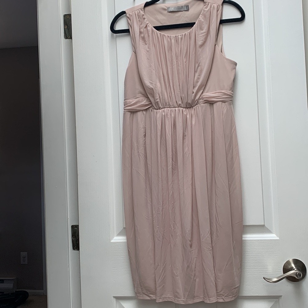 Asos maternity dusty rose semi formal dress